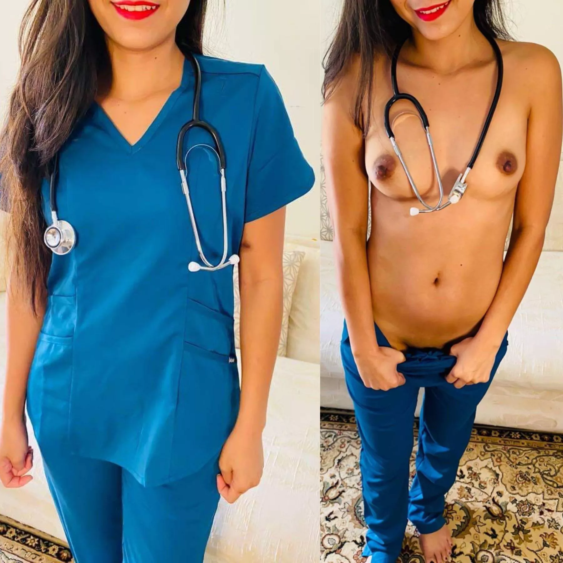 My nipples are the best medicine at house calls.