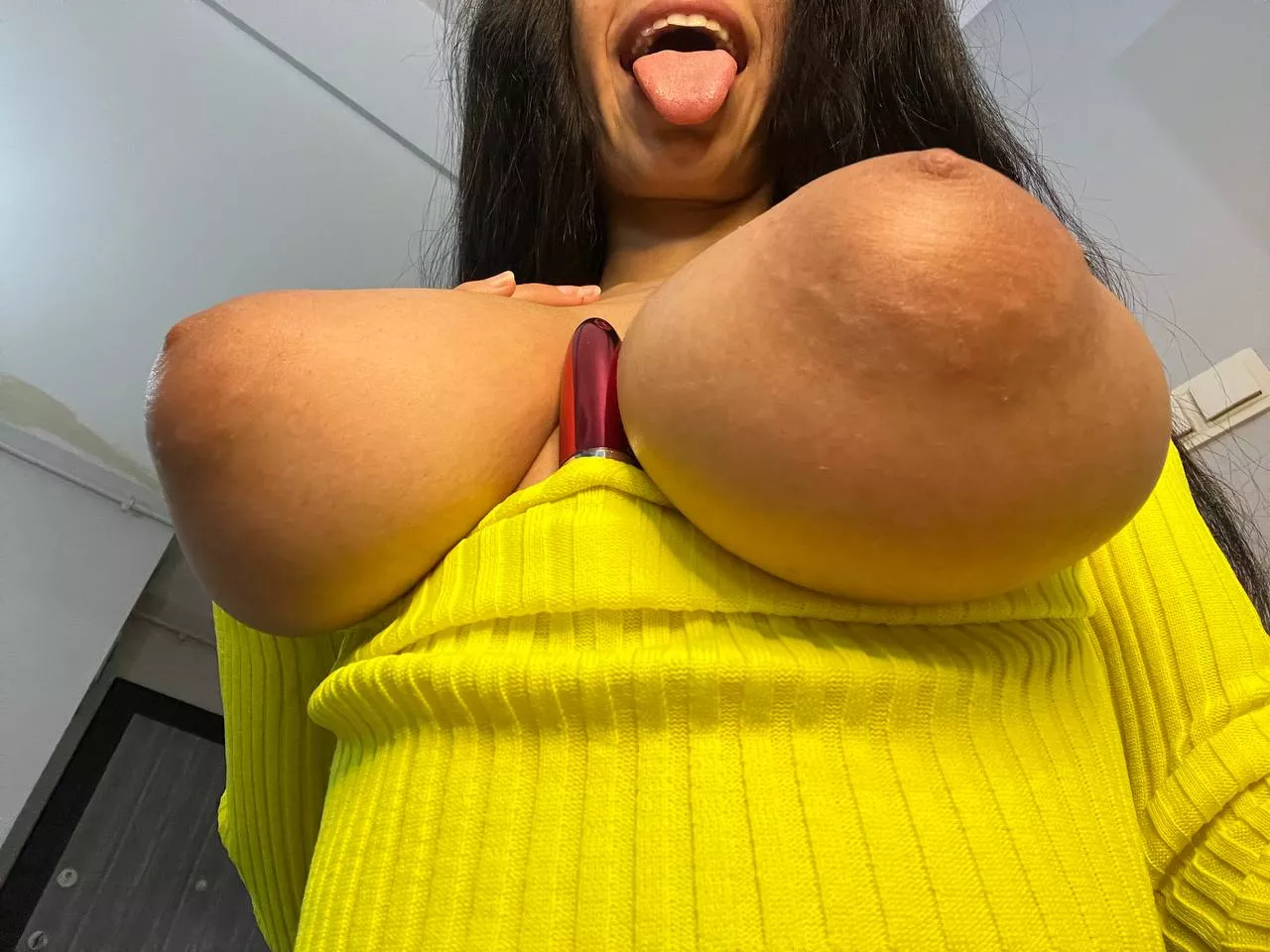 my nipples get puffier when i think about your dick