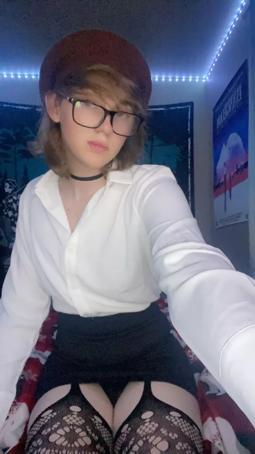 My outfit for first day as a secretary
