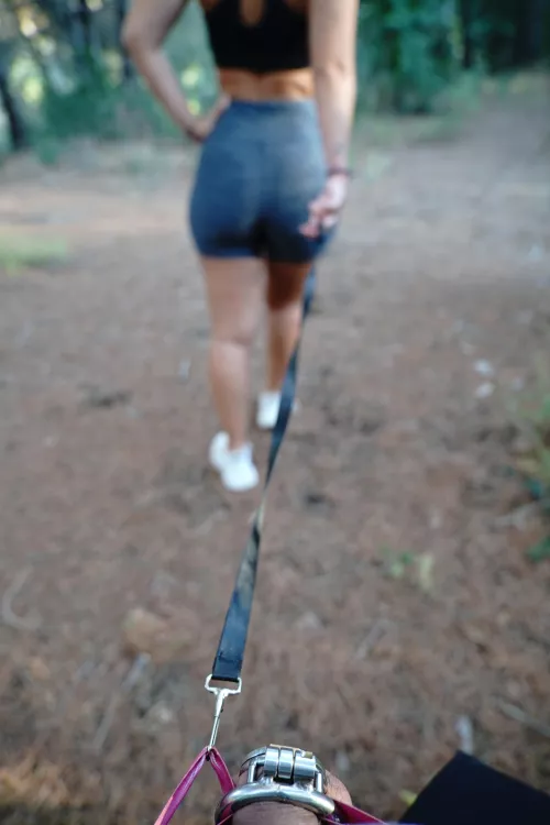 My pet can't complain! He has his daily walks!