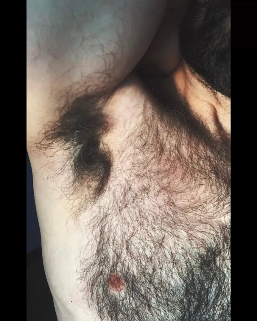 My pits blending into my tits...