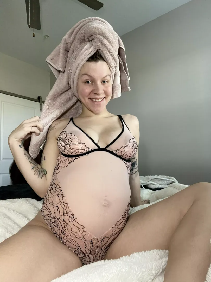 My pregnant bump is getting so big!
