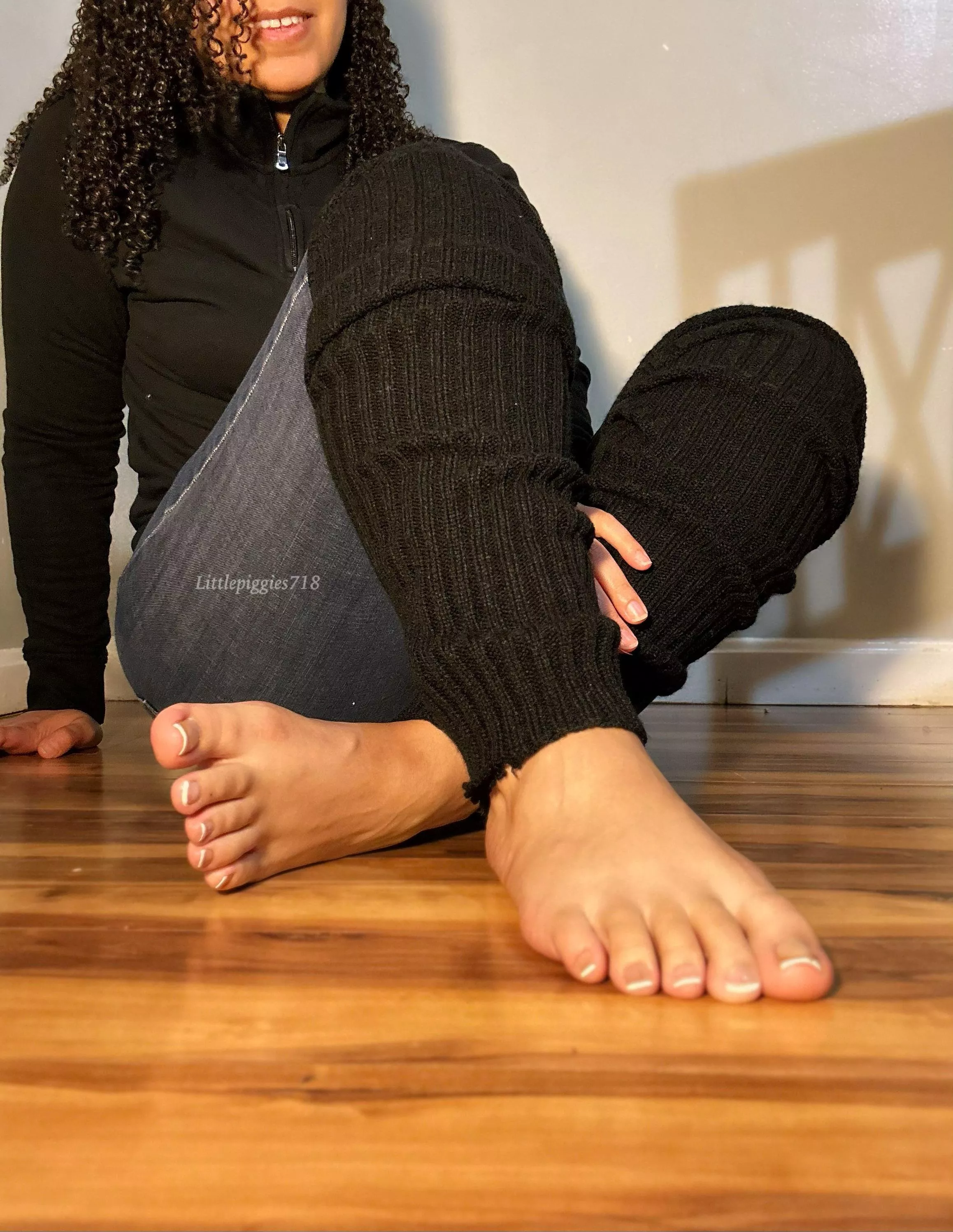 My pretty soft feet demand a lap to rest on