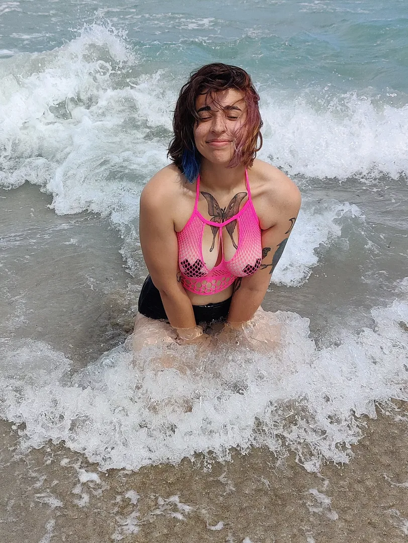 My proper beach attire