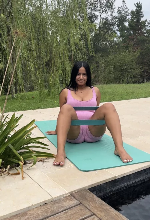 My PT asked to take a pic while training and I didn’t understand why :’) now I do