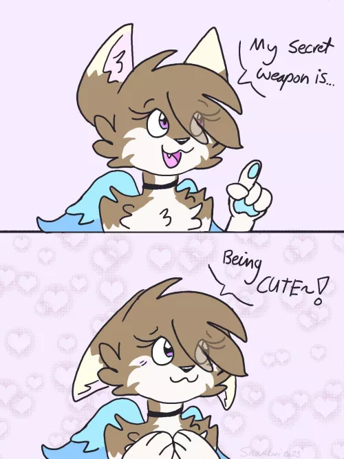My secret weapon.. - art by me