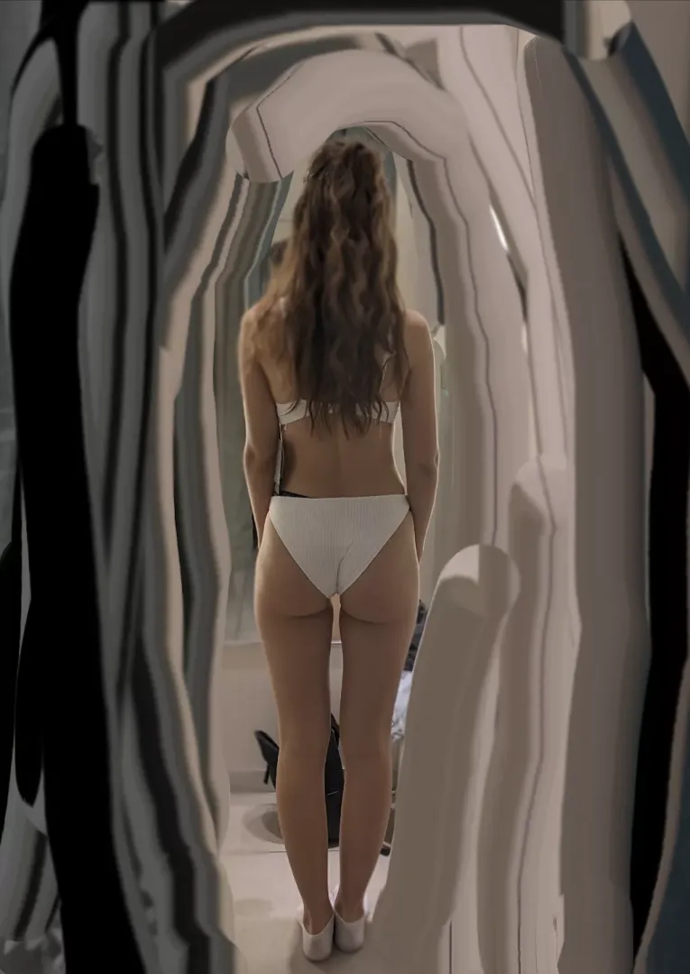 My sexy little Russian girlfriend [F19] wants to know what you would do if I let you be alone in the changing room with her