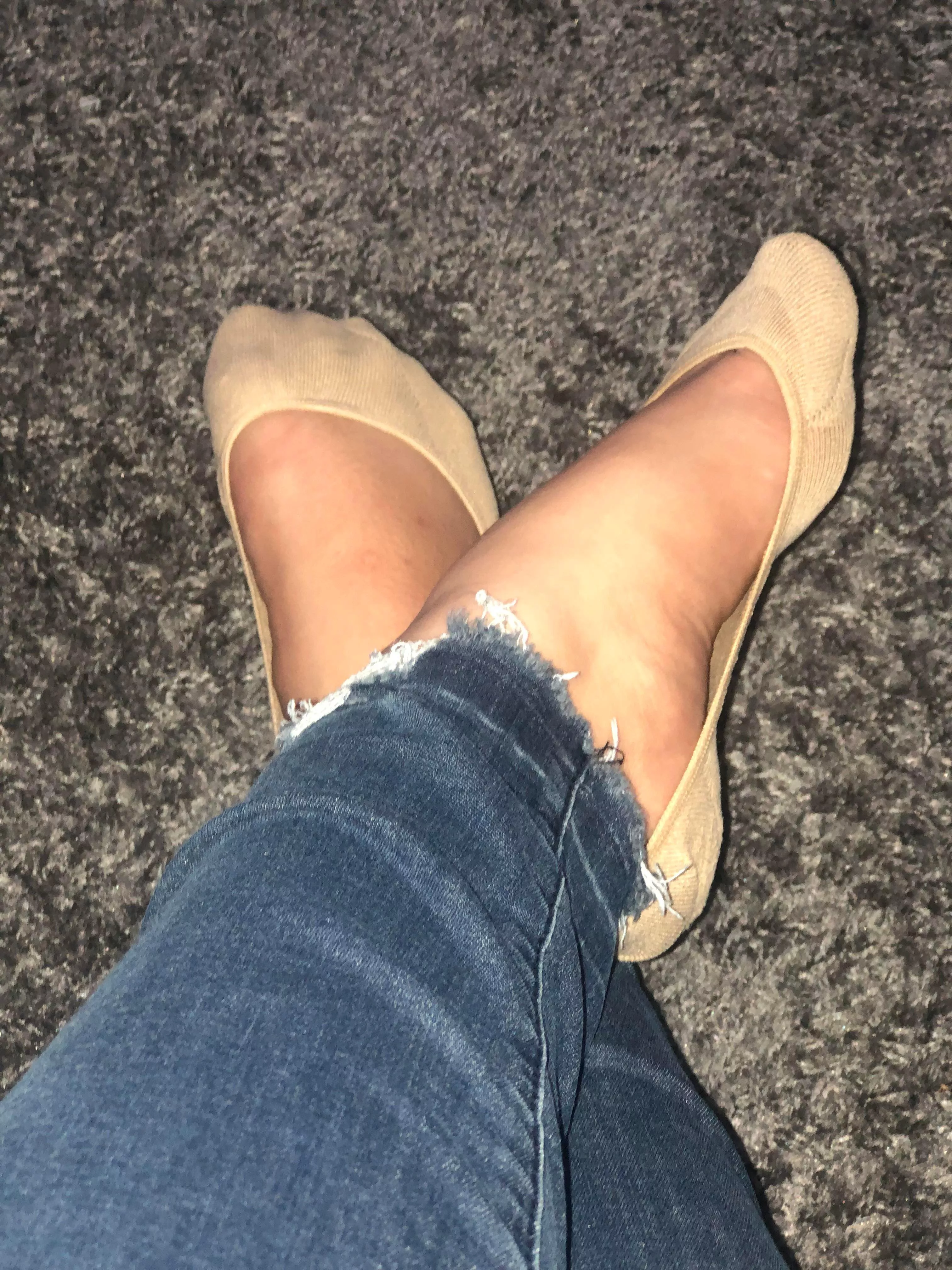 My sexy no-show socks are available for $10 per pair 💙 kik @ cordiluv