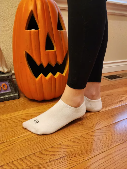 My sexy white ankle socks ready for the season
