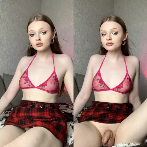 my shecock just wanted to say hi 😈