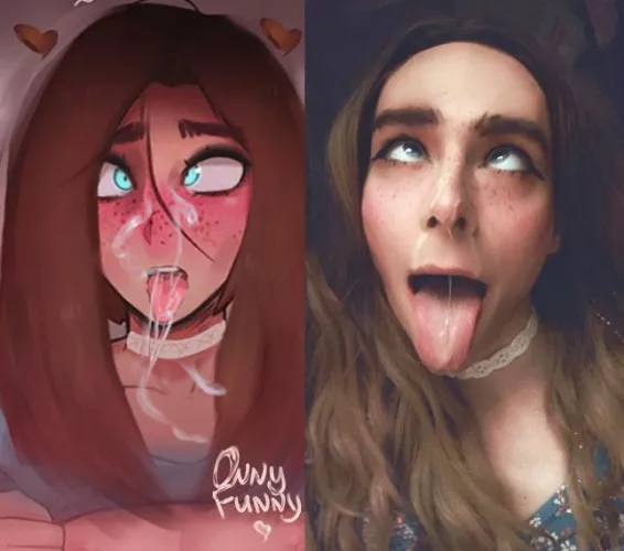 My sloppy 2d version so cute 🥰