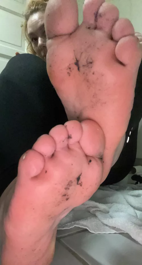 My socks stayed on my sweaty feet