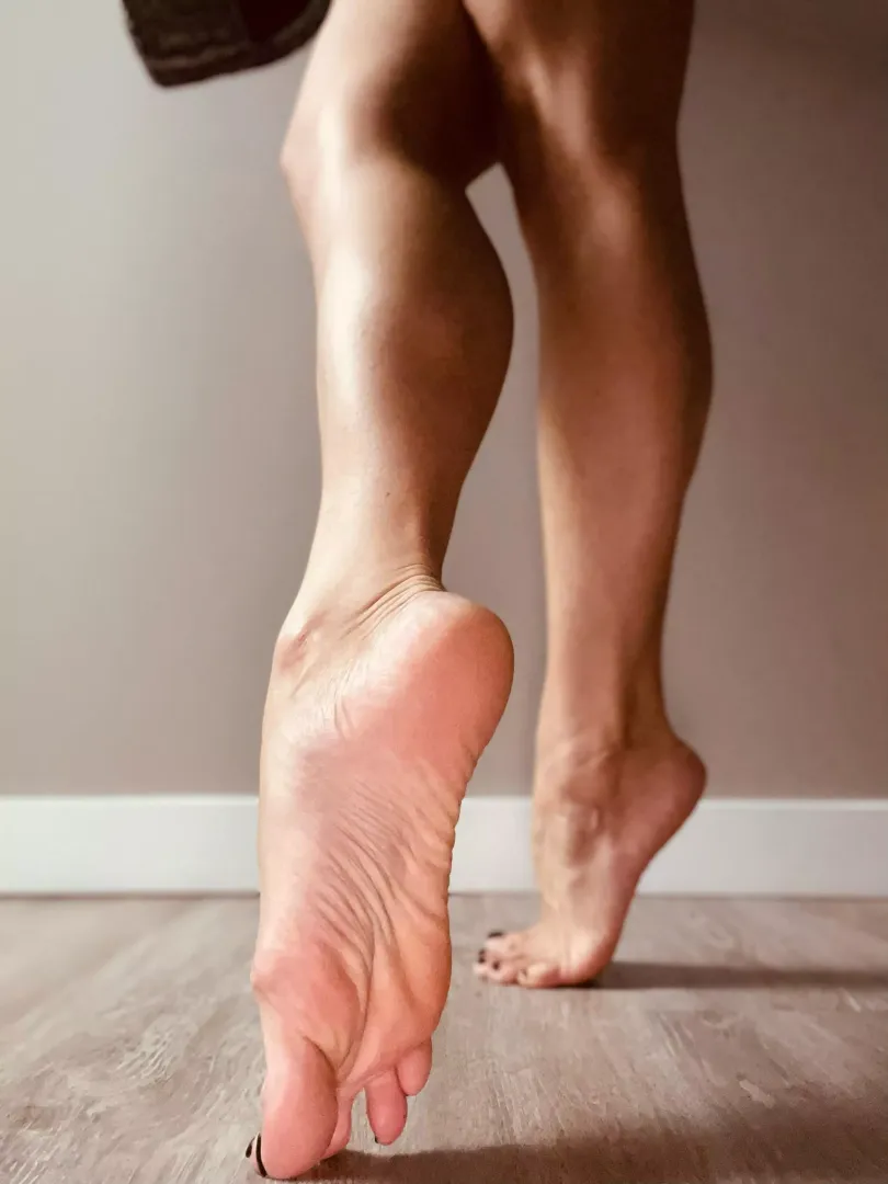 My soles are the most ticklish
