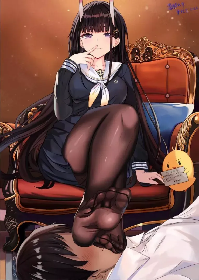 *My soles won't clean themselves*