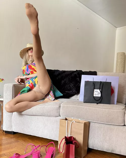 My step son mentioned he likes sheer pantyhose. Do you think he’ll like this? 