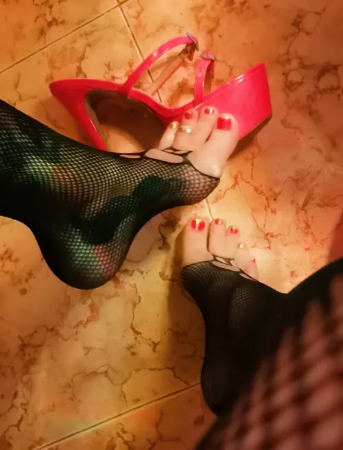 My stripper heels