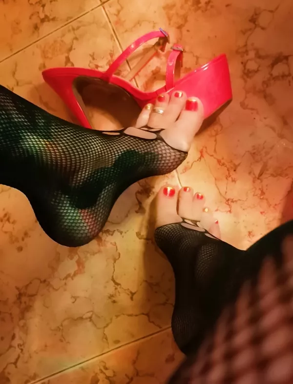 My stripper heels
