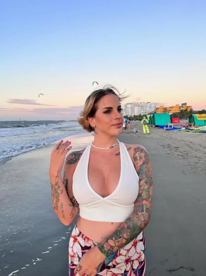 My tattoos getting some sun, don’t call the tattoo police