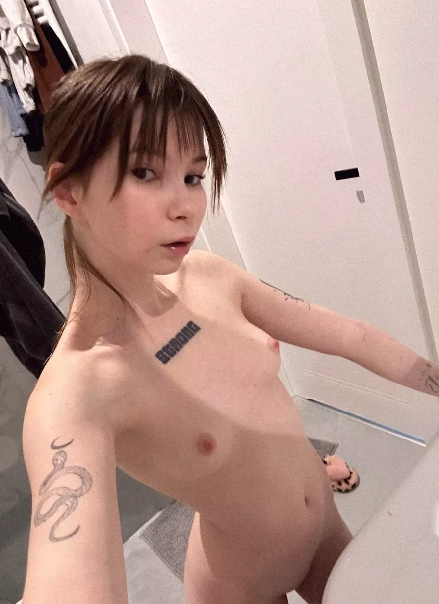 My tiny body is so hot