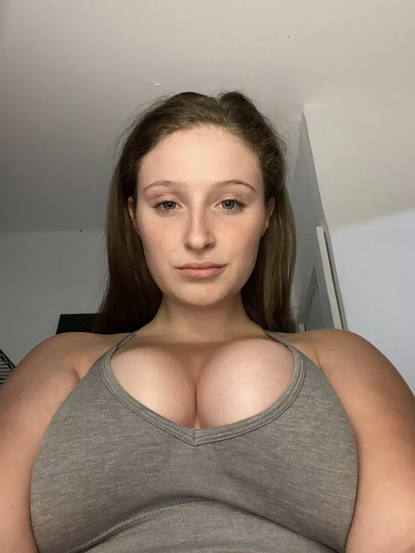 my tits barely fit in this bra