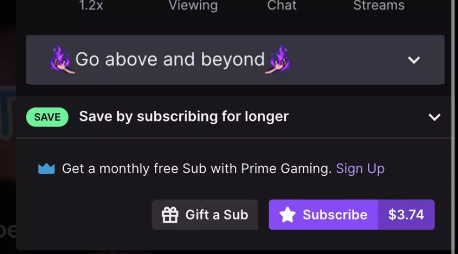 My twitch subscription ended today but I am seeing this even though I am signed in can you guys please help me?