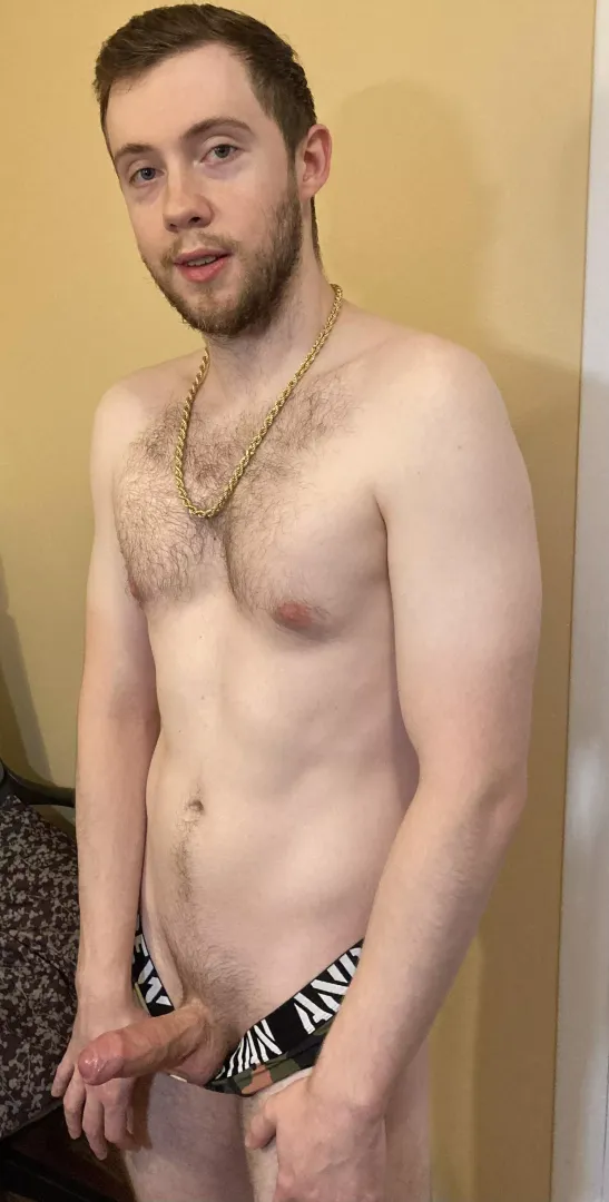 My uncut cock…