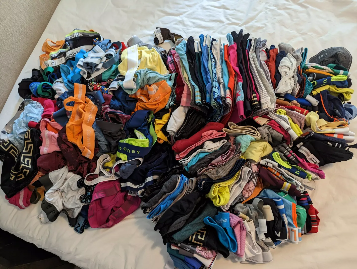 My underwear drawer, deconstructed
