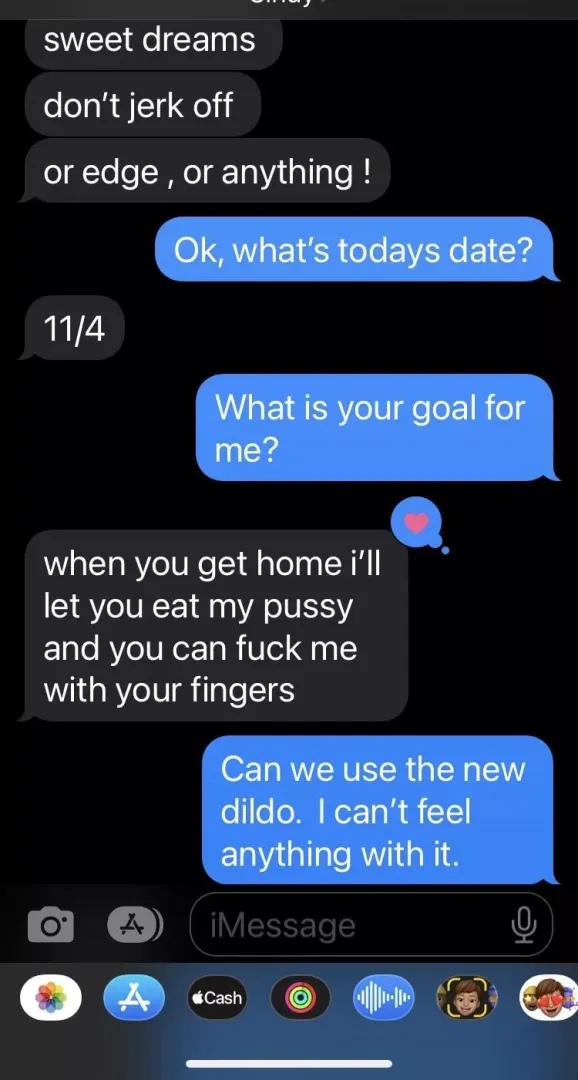 My wife is the boss