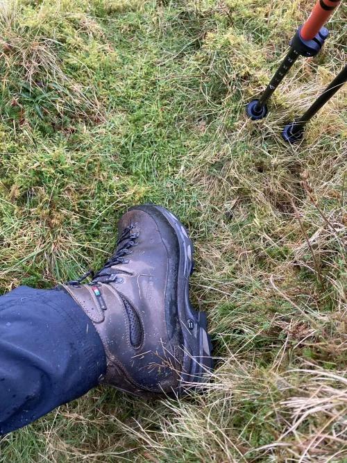 My Zamberlans looking brand new with hundreds of tough miles on them