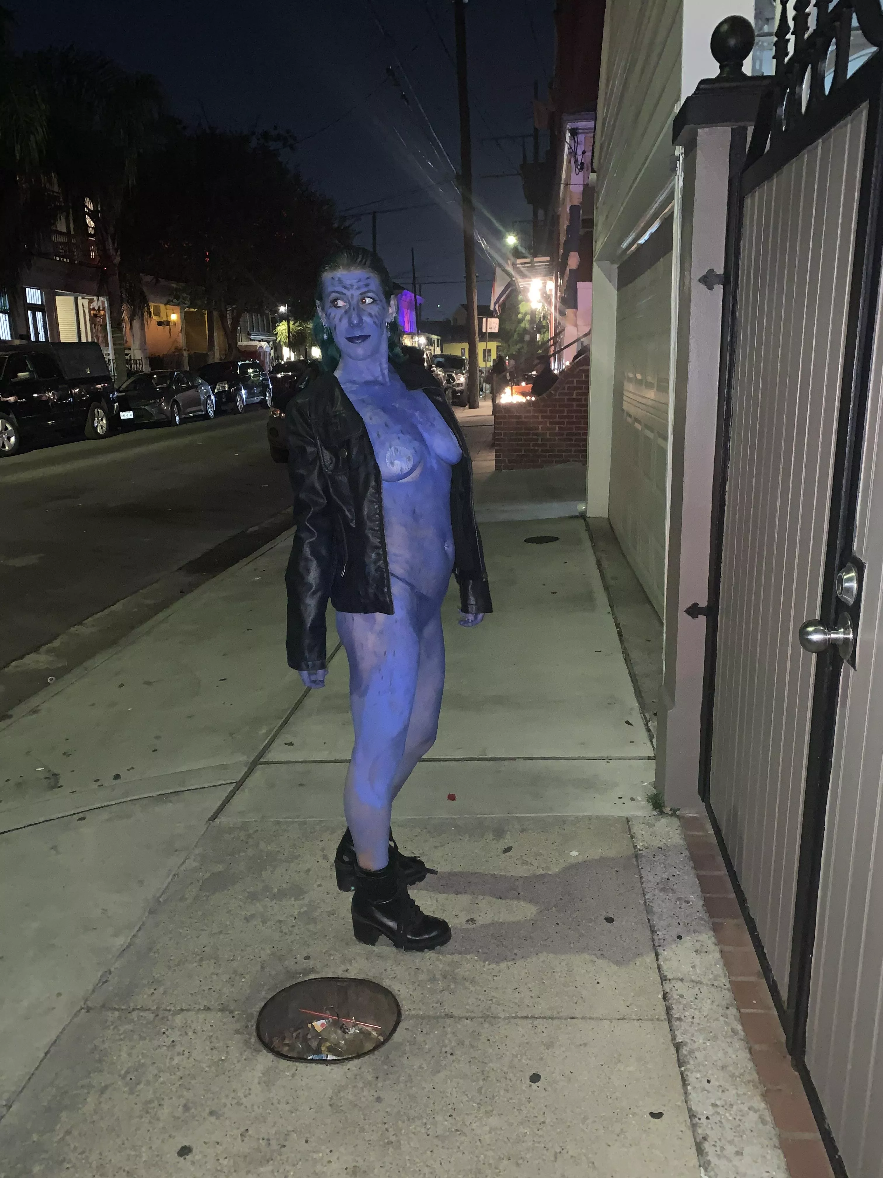 Mystique in leather