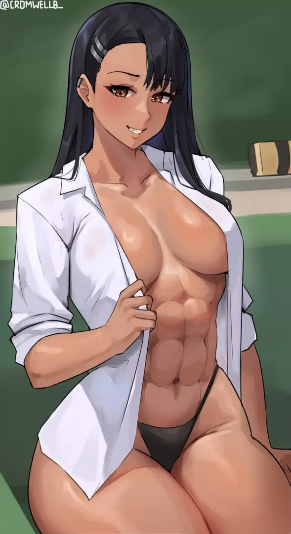 Nagatoro's abs
