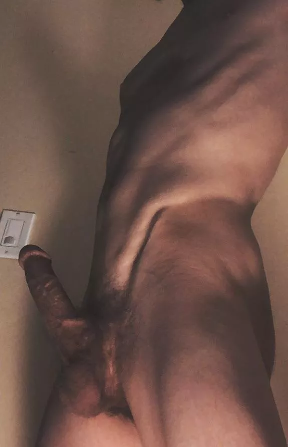 Naked from the side