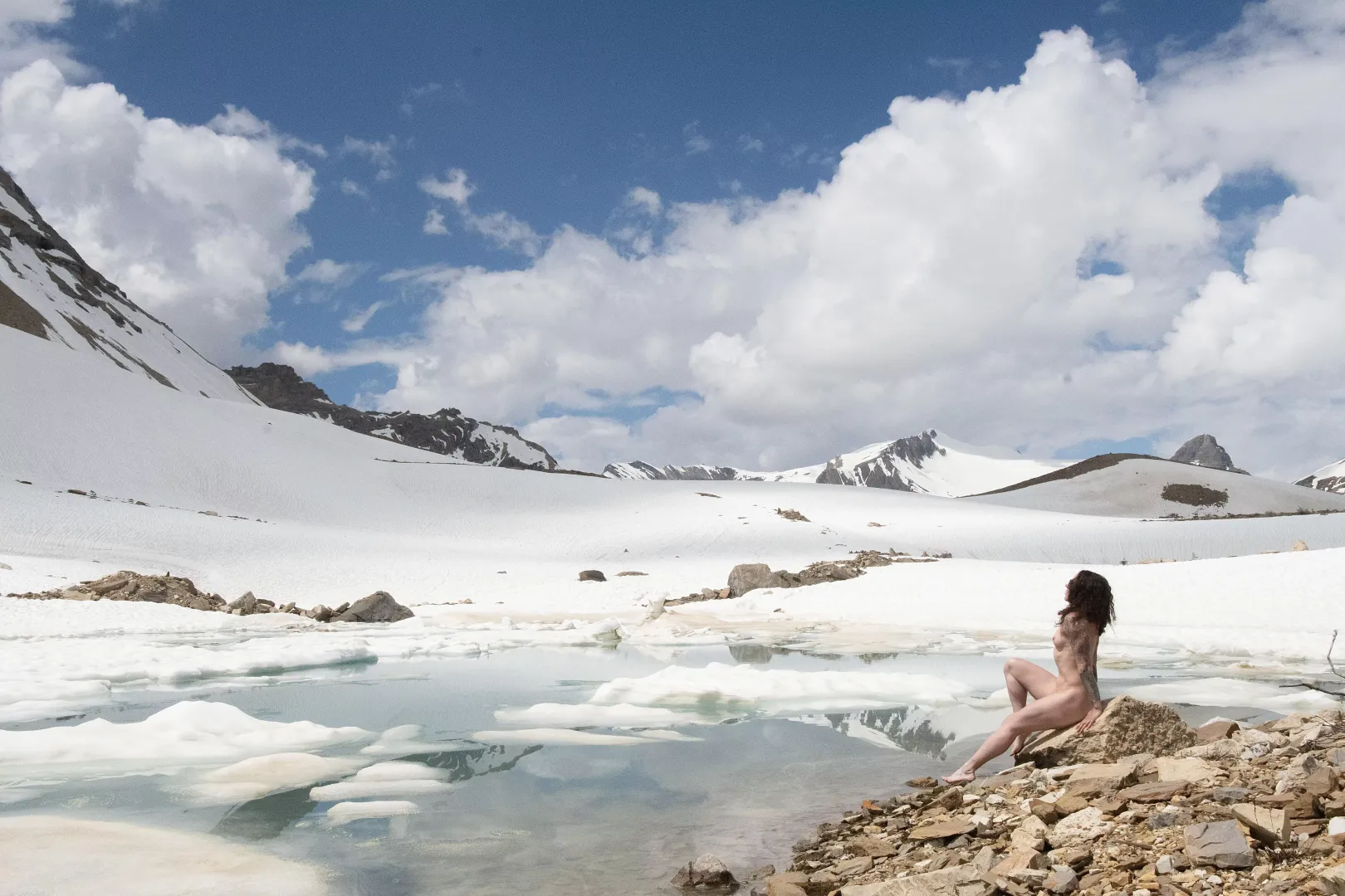 Naked in nature