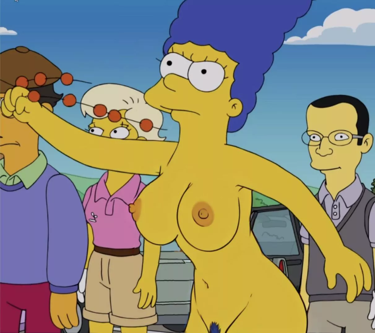 Naked in public