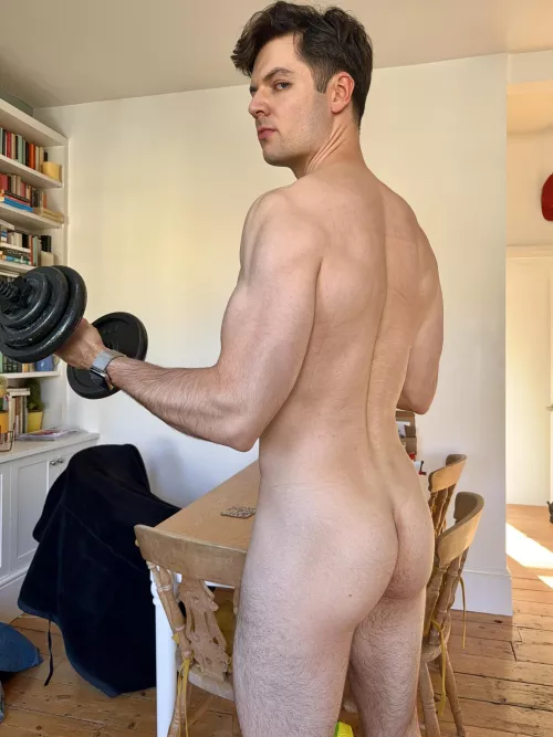 Naked workouts are the best workouts