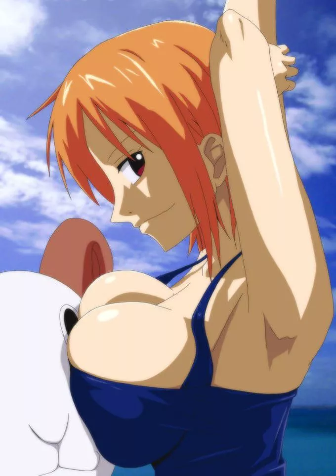Nami show her body gadget