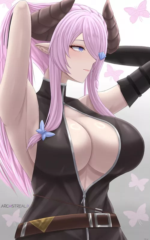 Narmaya agreeable (Archstreal) [Granblue Fantasy]
