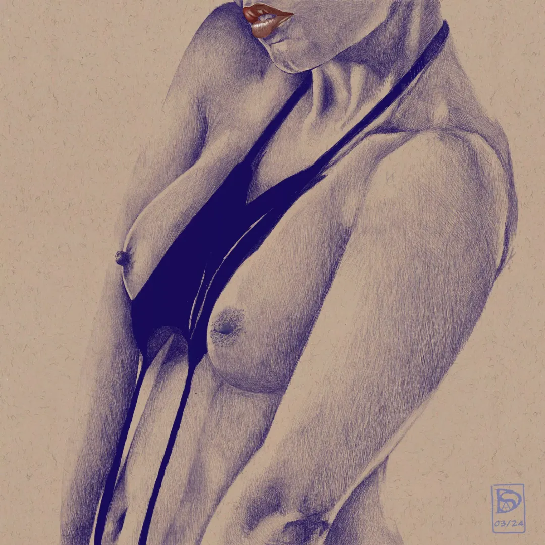 Nathalie drawn by me