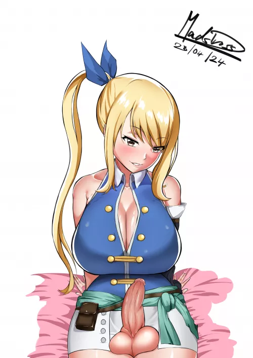 Natsu is in for a surprise [Fairy Tail] (Madsdross)
