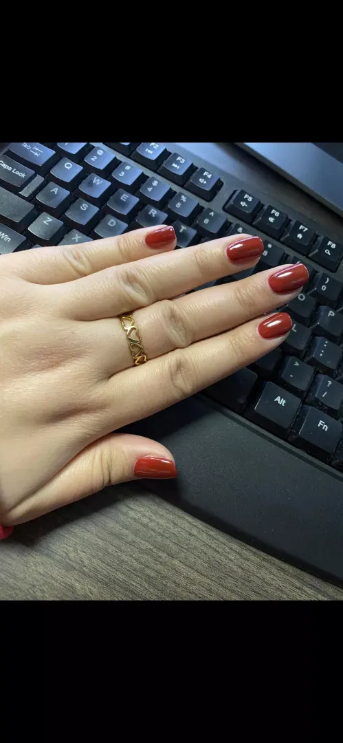 Natural nails always 🥰 special Christmas set 💋❤️❣️