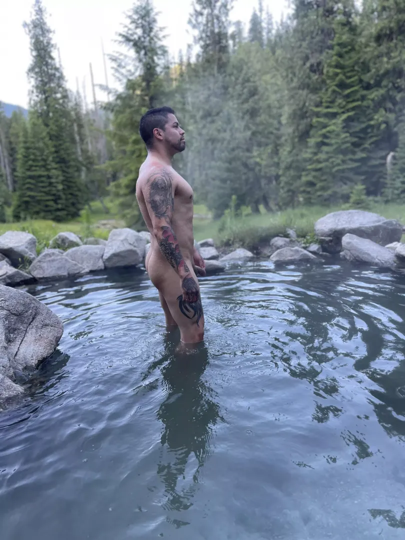 Nature’s hot tub ☺️