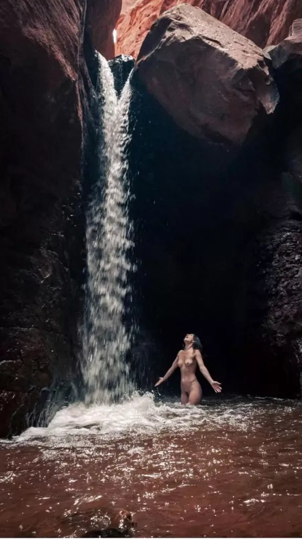 Nature's shower.