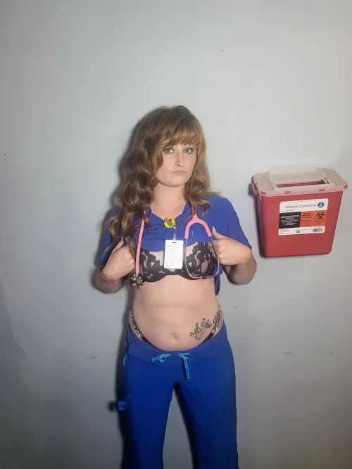 naughty nurse on duty! 😛