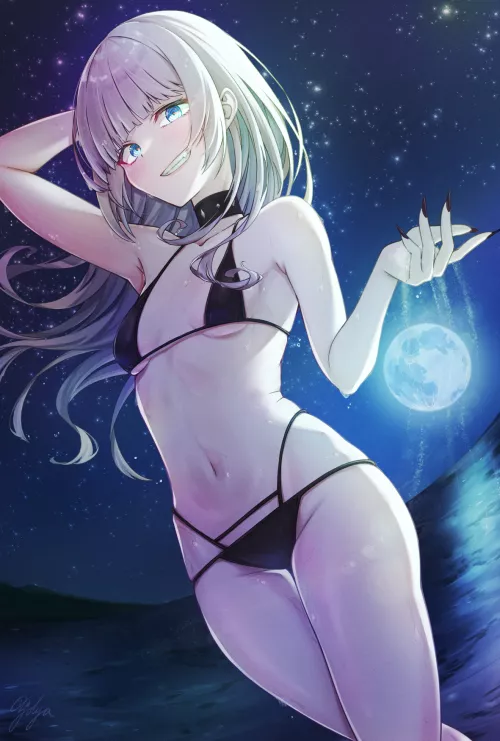 Nazuna Nanakusa - Midnight bath (Ichijo Kazuya) [Call of the Night]