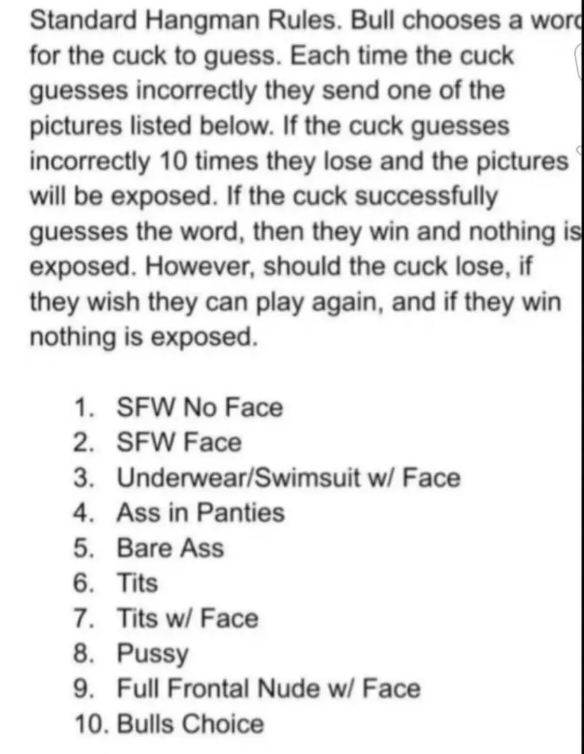 Need a dominant bull to humiliate me as I show off my girl with this game, who wants to play?🥵🧎🏻