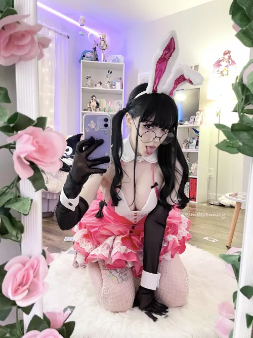 Need a horny bunny girl in your life? 💕