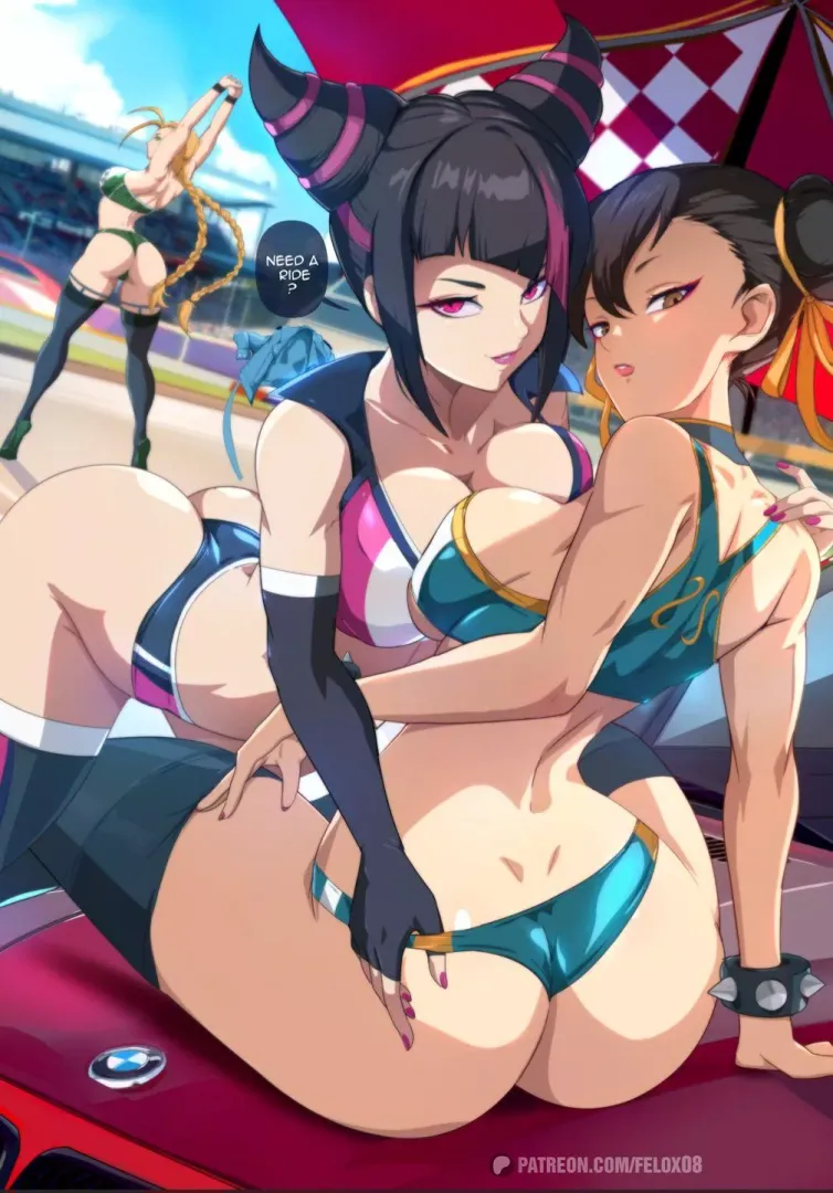 Need a ride? 😏🍑 artwork by (felox08)
