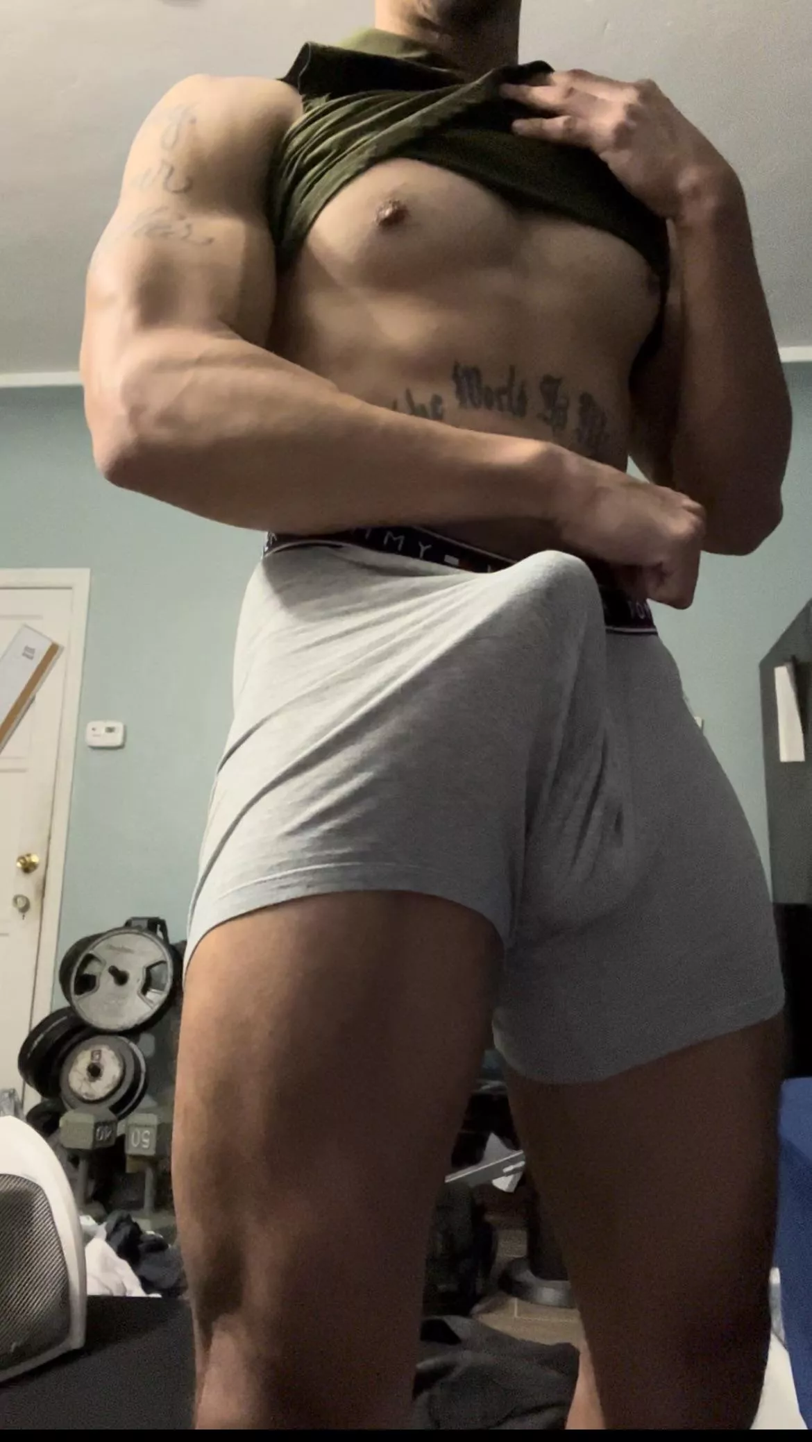 Need more cuts on my forearms