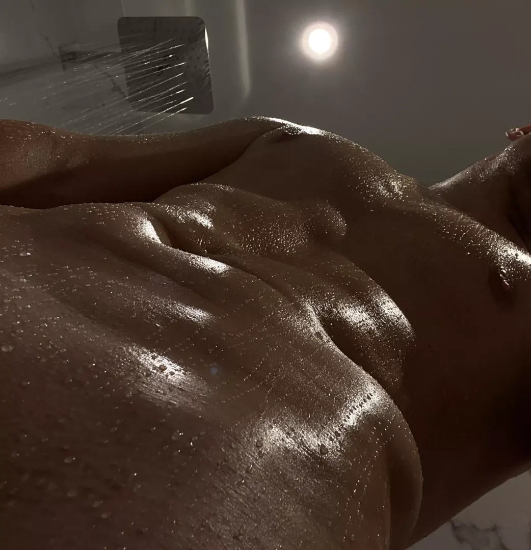 Needed to wash off the oil