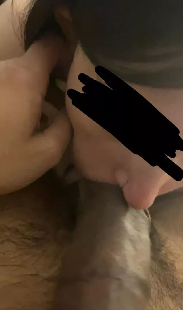 Neighbours wife comes over to worship (m)y dirty balls (f)irst thing in the morning